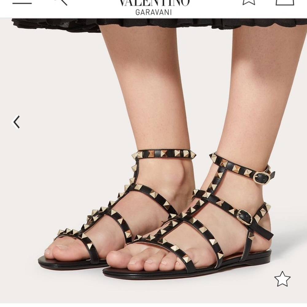 Valentino Garavani Rockstud Gladiator Sandal. EUR or Italian 40.5 - Picture 12 of 14